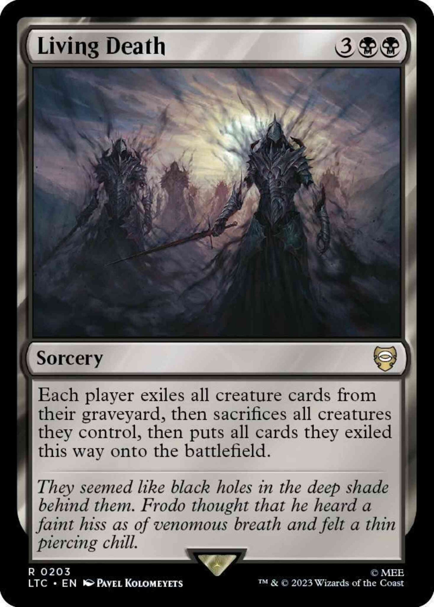 Living Death [203] [The Lord of the Rings: Tales of Middle-earth: Commander] [Non-Foil]