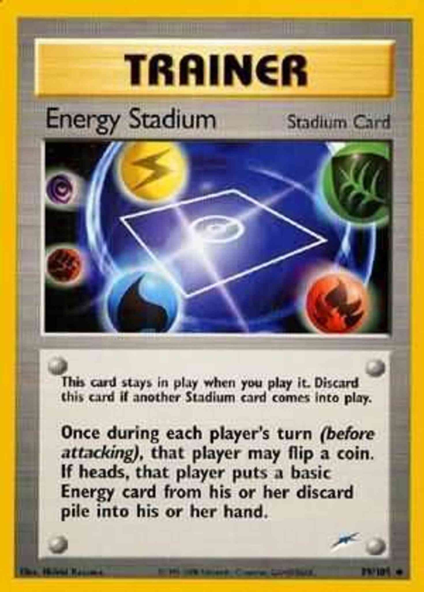 Energy Stadium - 99/105 - Uncommon - Unlimited [neo4U-99] [Non-Holo]