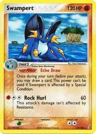 Swampert - 27/100 - Promo [Theme Deck Exclusive] [EX14MSP-27] [Cosmos Holo]