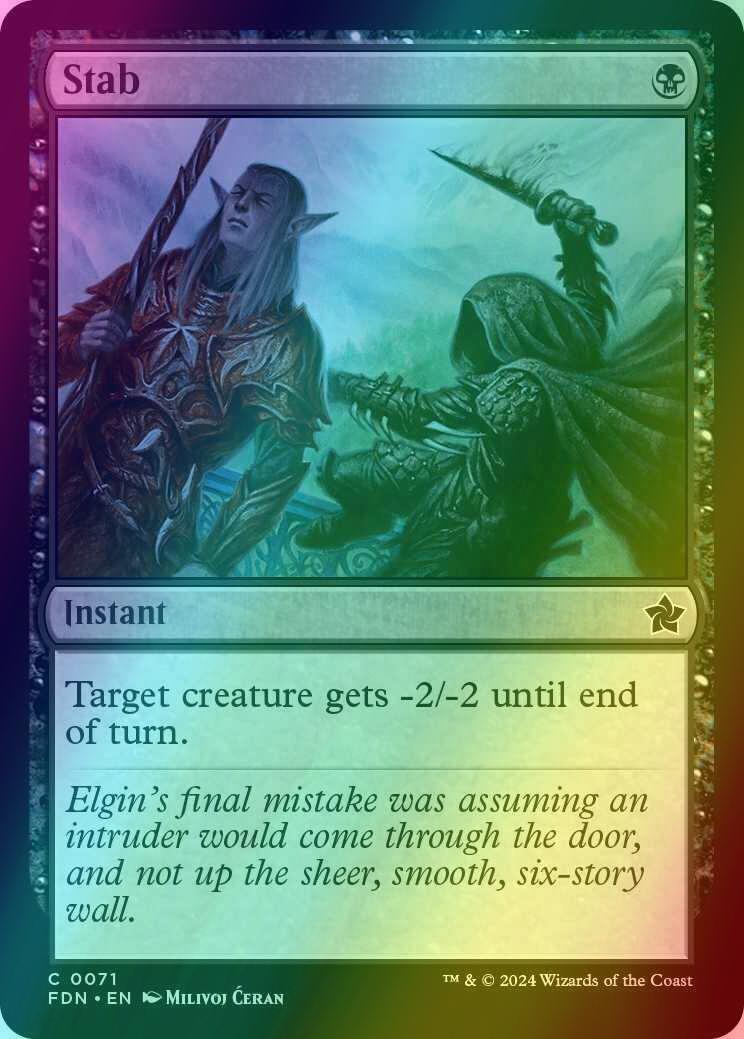 Stab [71] [Foundations] [Foil]