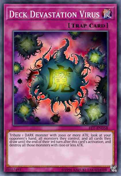 Deck Devastation Virus - LCKC-EN047 - Ultra Rare - Unlimited