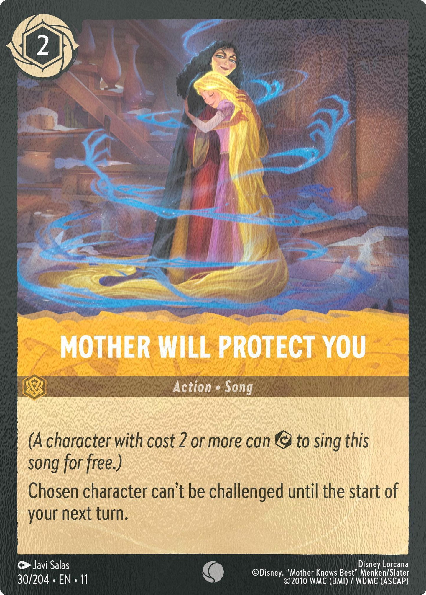Mother Will Protect You - 30/204 [Winterspell] [Cold Foil]