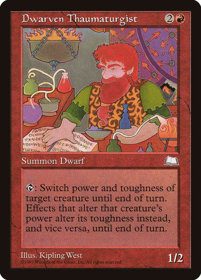 Dwarven Thaumaturgist [98] [Weatherlight] [Non-Foil]