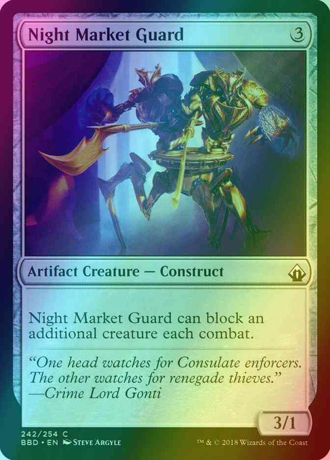 Night Market Guard [242] [Battlebond] [Foil]