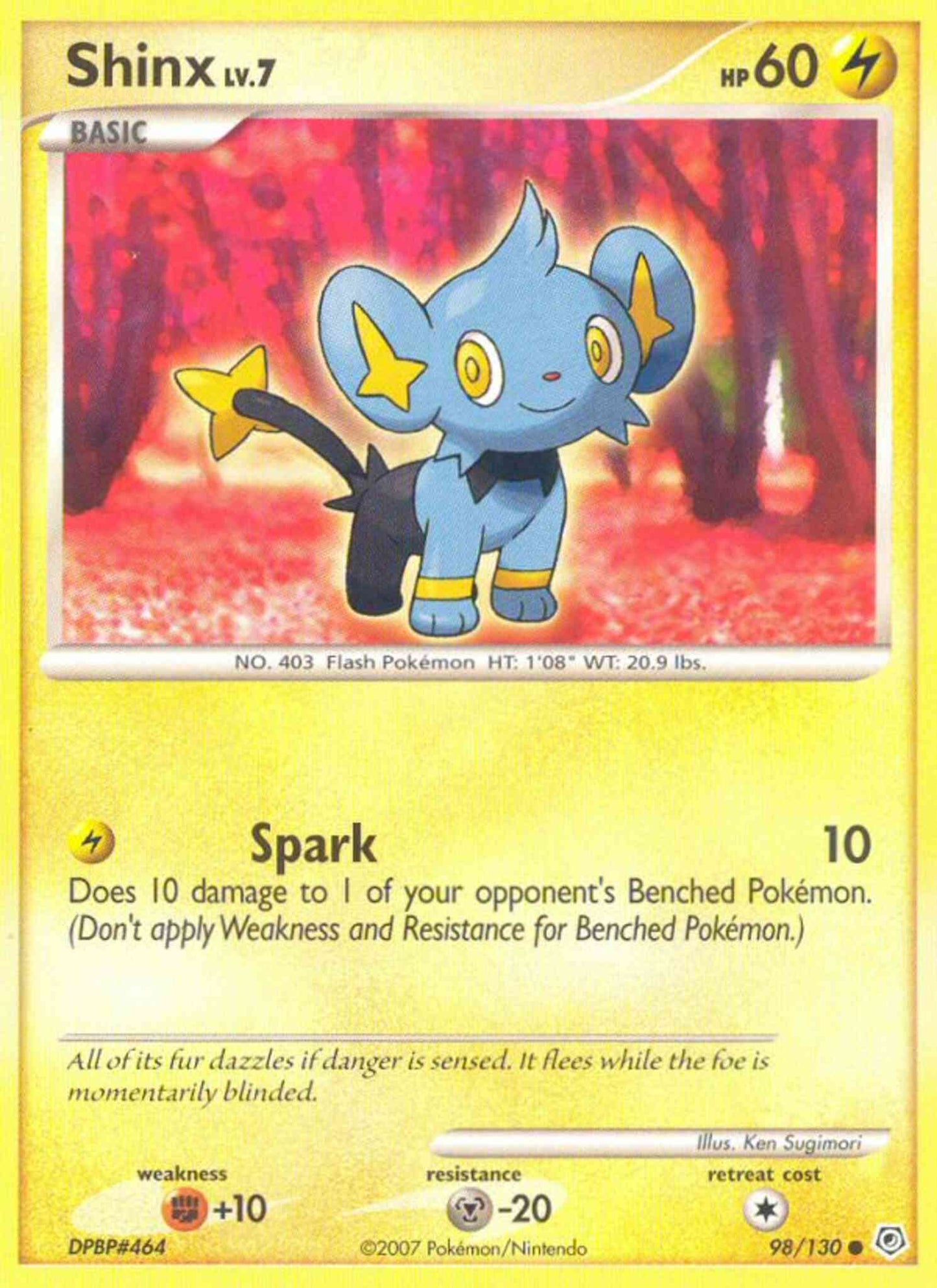 Shinx - 98/130 - Common [dp1-98] [Non-Holo]