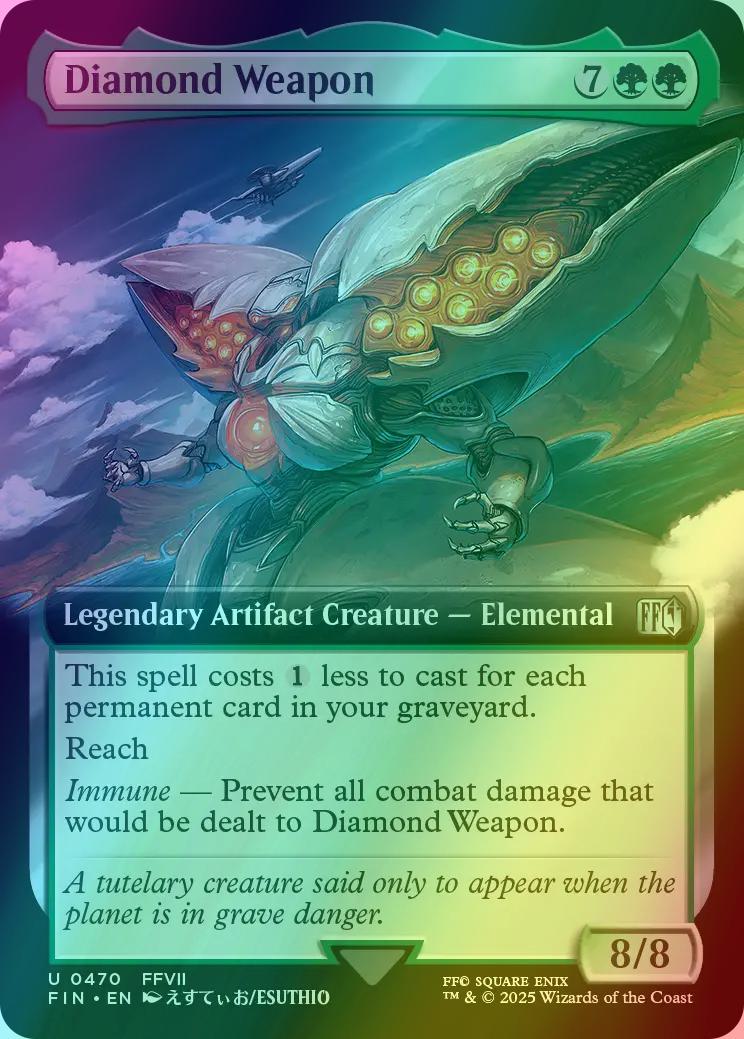Diamond Weapon [470] [Extended Art] [FINAL FANTASY] [Foil]