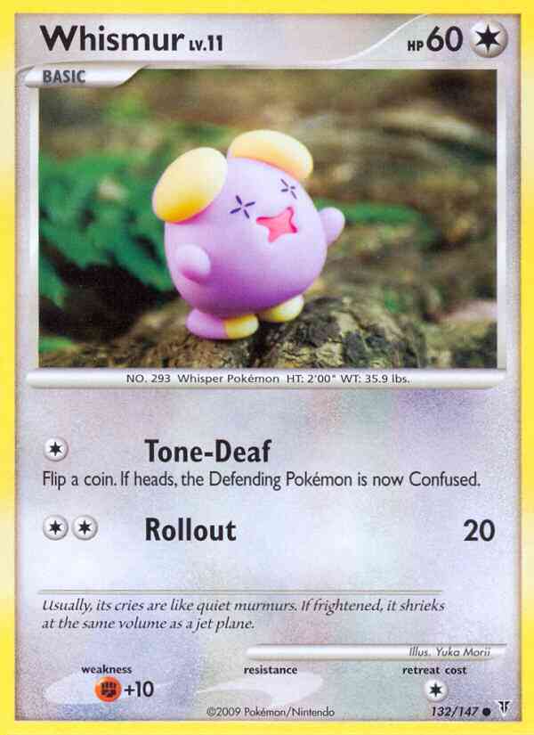 Whismur - 132/147 - Common [pl3-132] [Non-Holo]