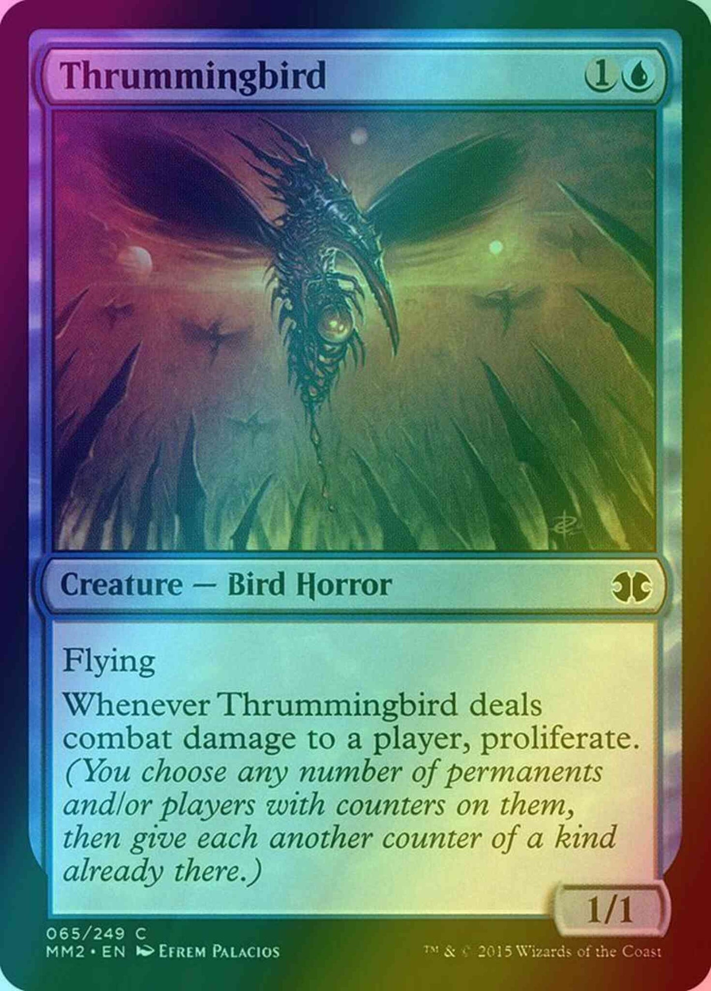 Thrummingbird [65] [Modern Masters 2015] [Foil]