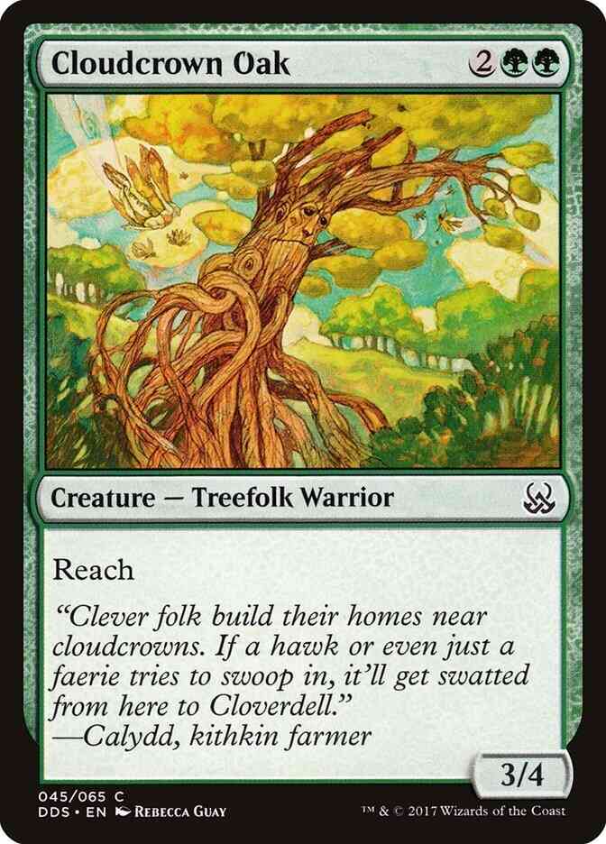 Cloudcrown Oak [45] [Duel Decks Mind vs Might] [Non-Foil]