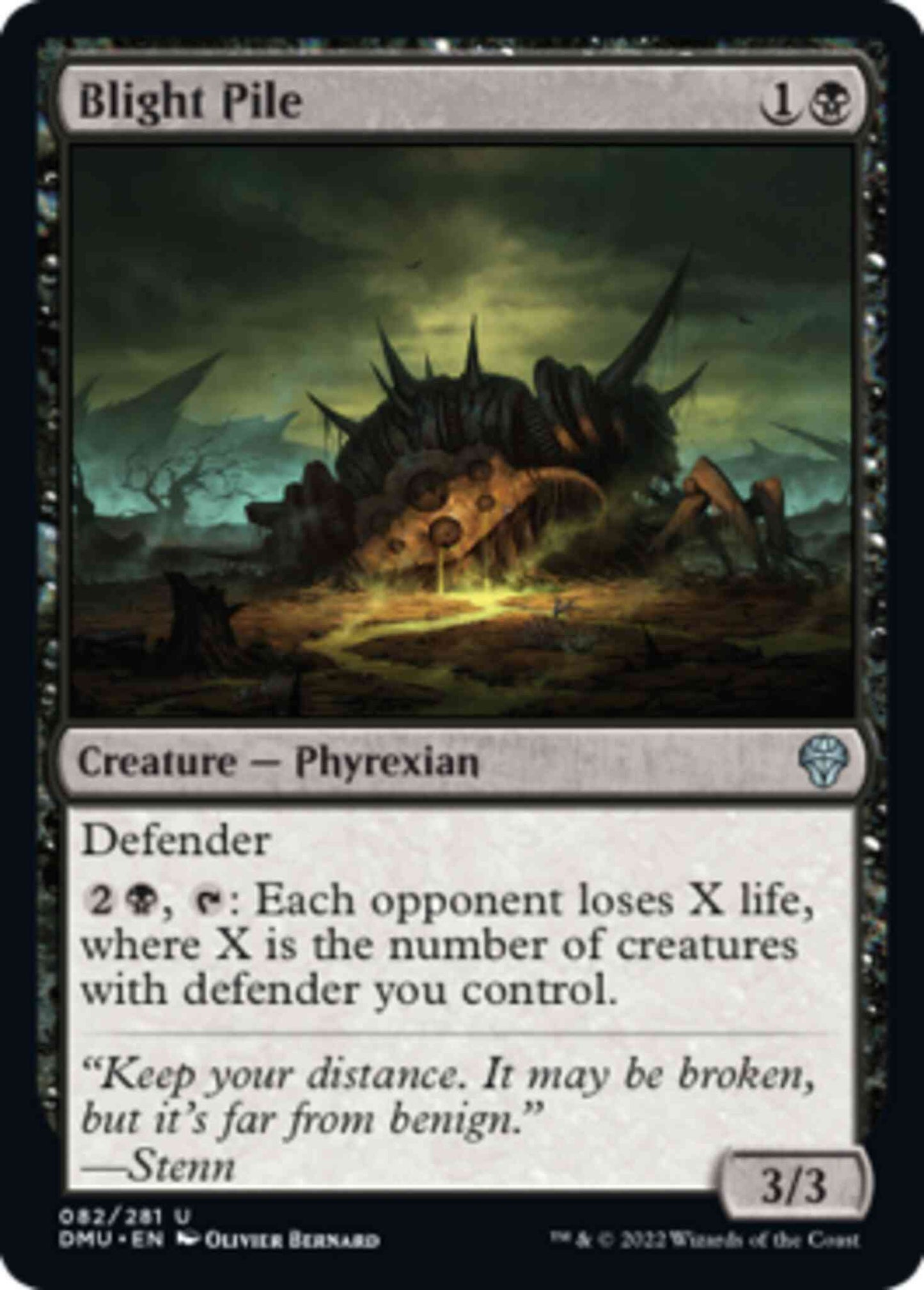Blight Pile [82] [Dominaria United] [Non-Foil]