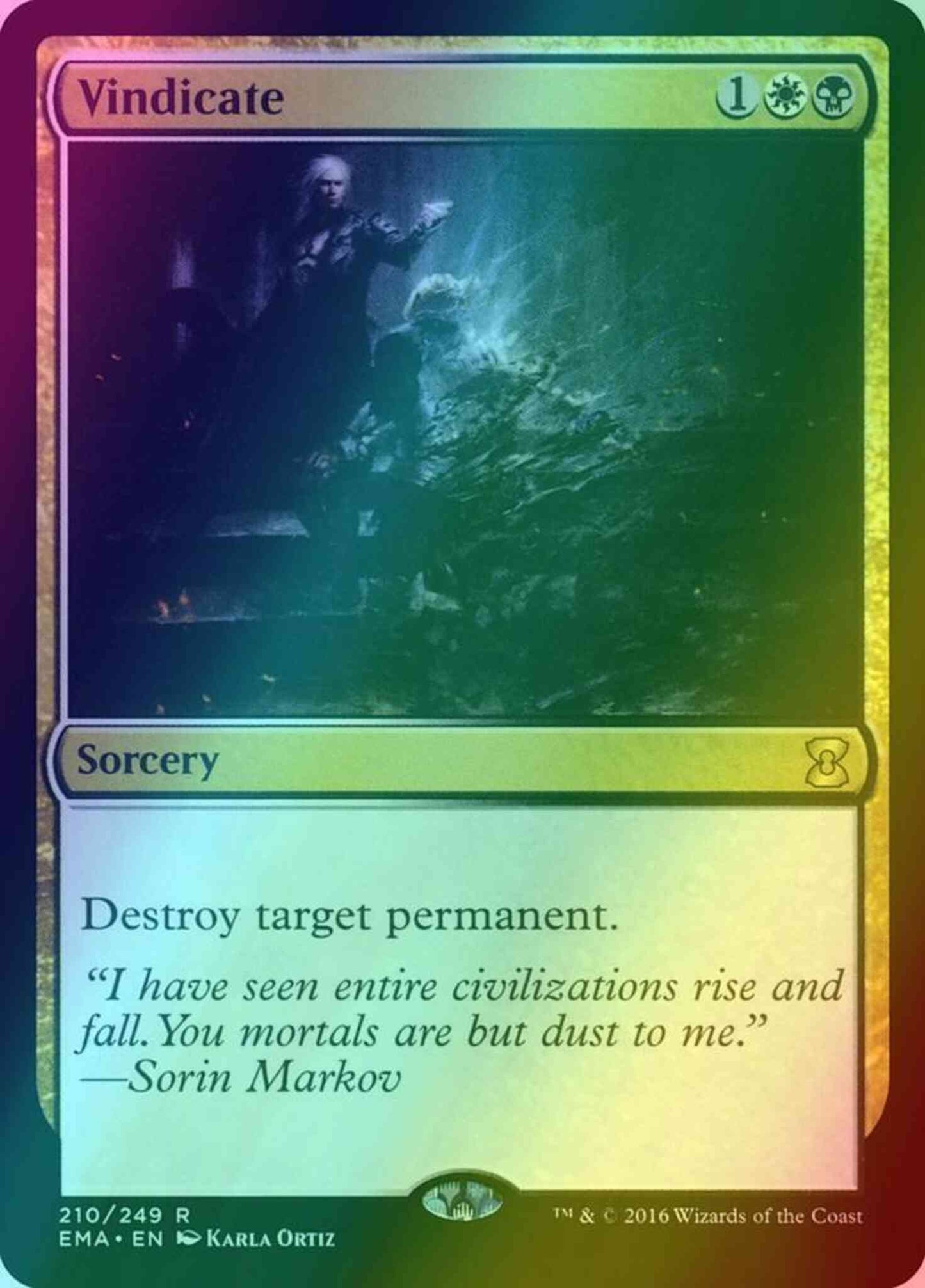 Vindicate [210] [Eternal Masters] [Foil]