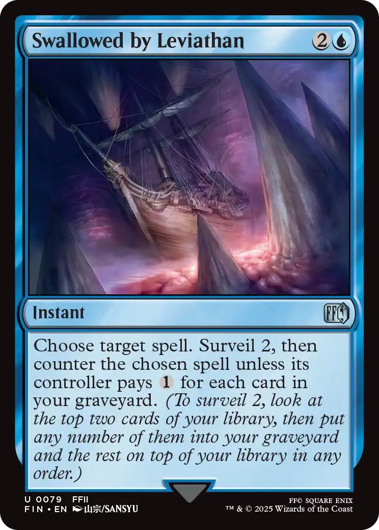 Swallowed by Leviathan [79] [FINAL FANTASY] [Non-Foil]
