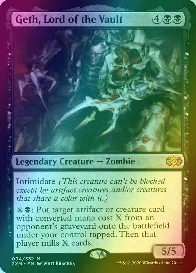 Geth, Lord of the Vault [94] [Double Masters] [Foil]