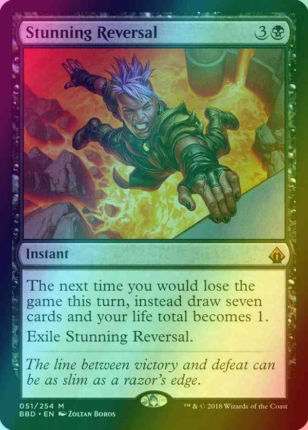 Stunning Reversal [51] [Battlebond] [Foil]