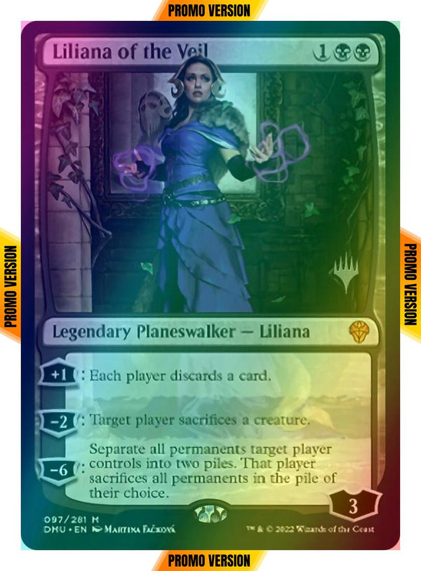 Liliana of the Veil [97p] [Promo Pack] [Dominaria United: Promos] [Foil]