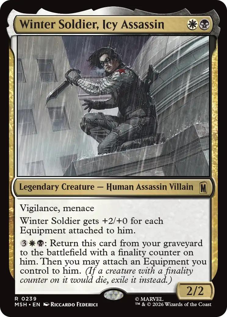 Winter Soldier, Icy Assassin [239] [Marvel Super Heroes] [Non-Foil]