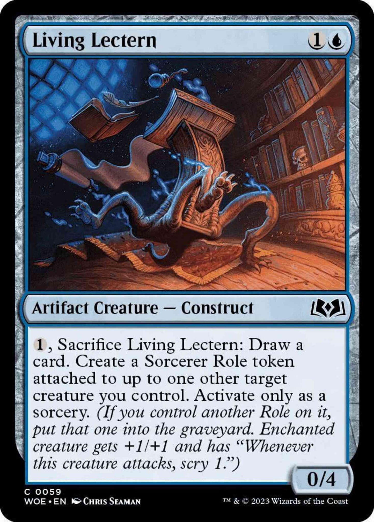 Living Lectern [59] [Wilds of Eldraine] [Non-Foil]