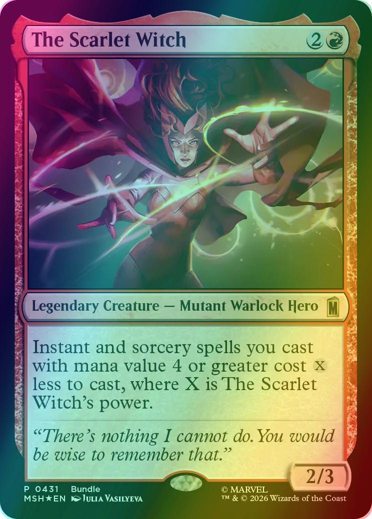 The Scarlet Witch [431] [Bundle] [Marvel Super Heroes] [Foil]