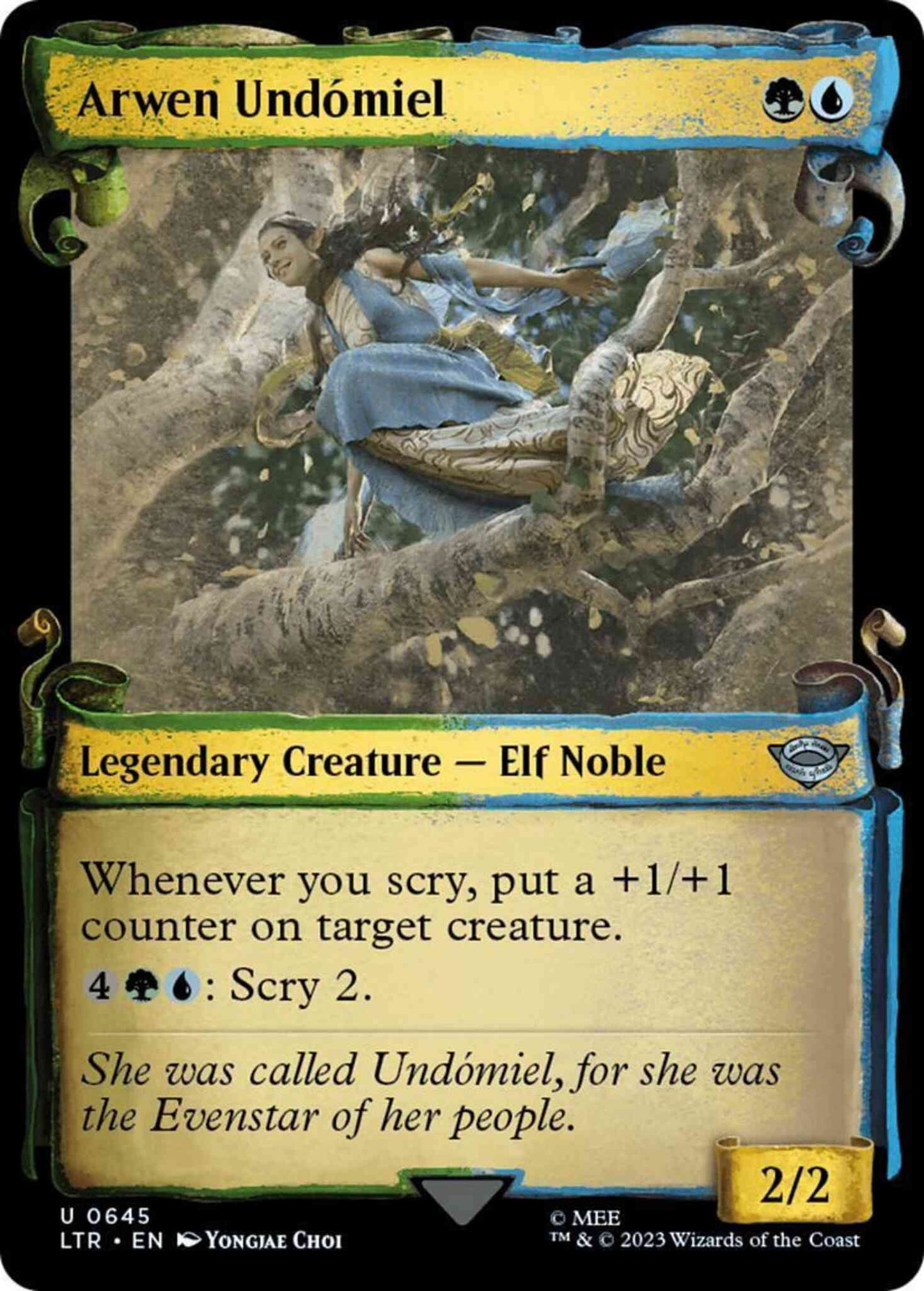 Arwen Undómiel [645] [Scrolls Showcase] [The Lord of the Rings: Tales of Middle-earth] [Non-Foil]