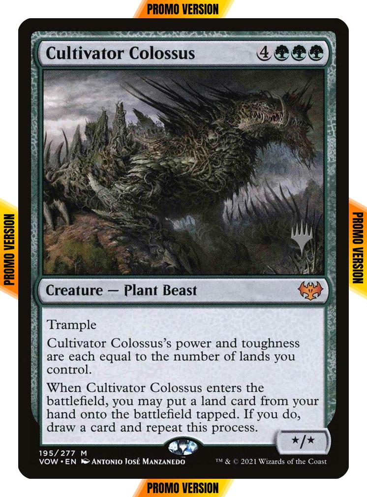Cultivator Colossus [195p] [Promo Pack] [Innistrad: Crimson Vow Promos] [Non-Foil]