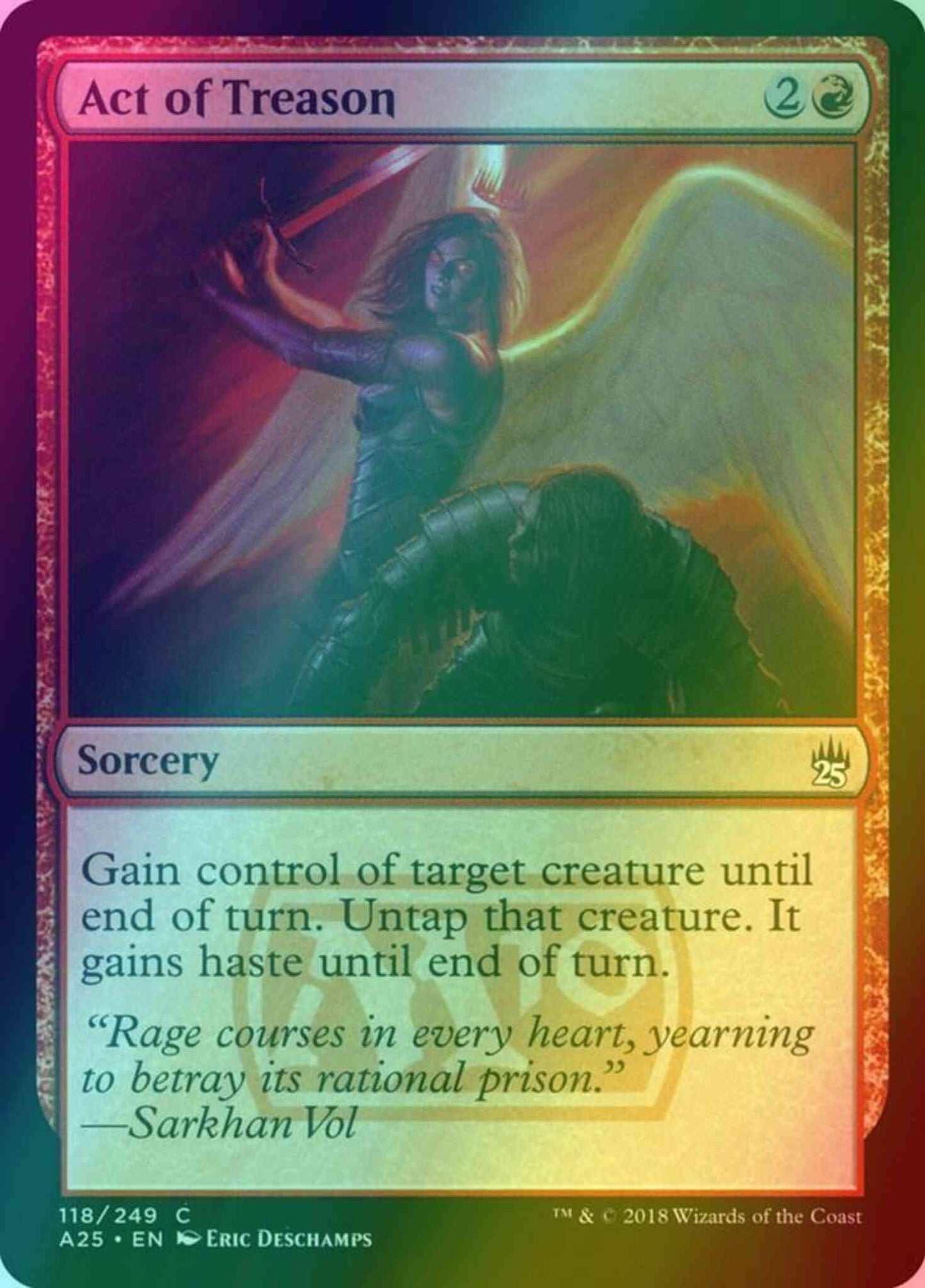 Act of Treason [118] [Masters 25] [Foil]