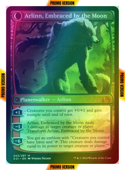 Arlinn Kord // Arlinn, Embraced by the Moon [243s] [Shadows over Innistrad Promos] [Foil]