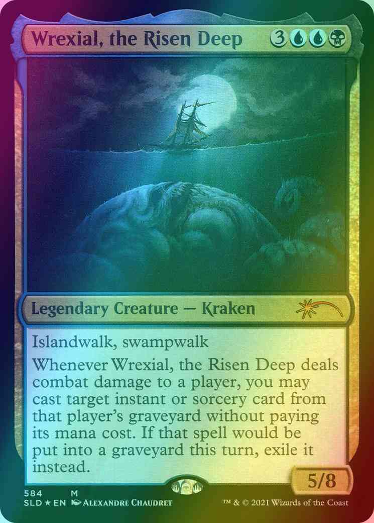 Wrexial, the Risen Deep [0584] [Math is for Blockers] [Secret Lair Drop] [Foil]