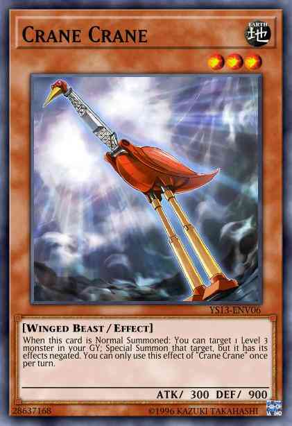 Crane Crane - PGLD-EN042 - Gold Rare - 1st Edition