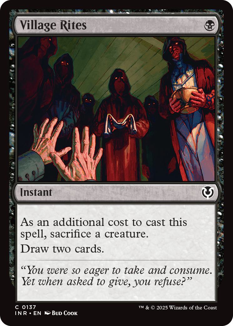 Village Rites [137] [Innistrad Remastered] [Non-Foil]