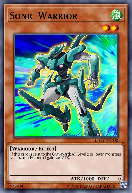 Sonic Warrior - SDSE-EN012 - Common - 1st Edition