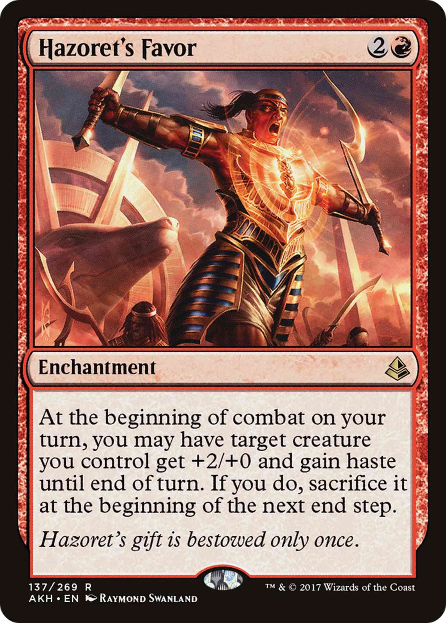 Hazoret's Favor [137] [Amonkhet] [Non-Foil]