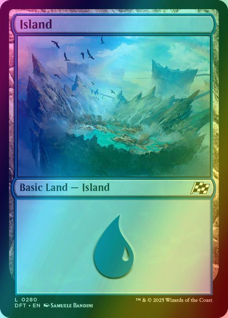 Island [280] [Aetherdrift] [Foil]