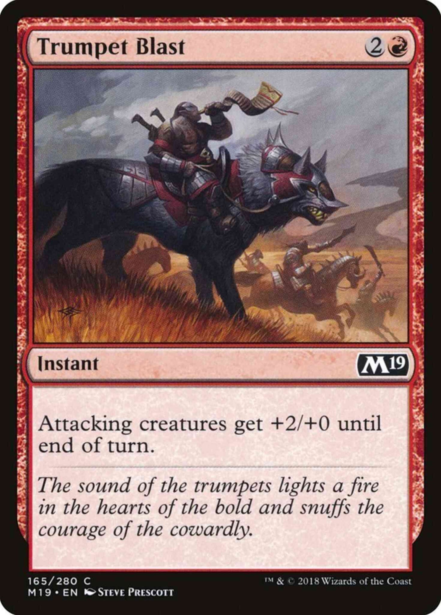 Trumpet Blast [165] [Core Set 2019] [Non-Foil]