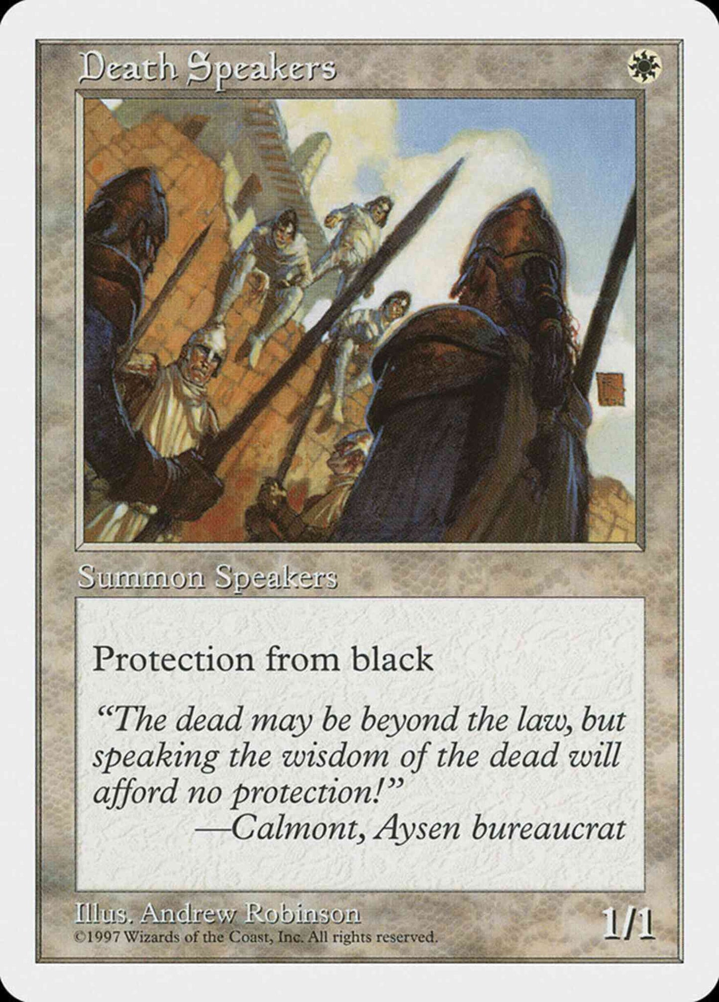 Death Speakers [24] [Fifth Edition] [Non-Foil]