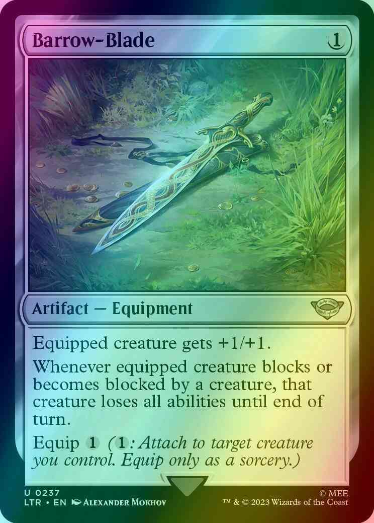 Barrow-Blade [237] [The Lord of the Rings: Tales of Middle-earth] [Foil]