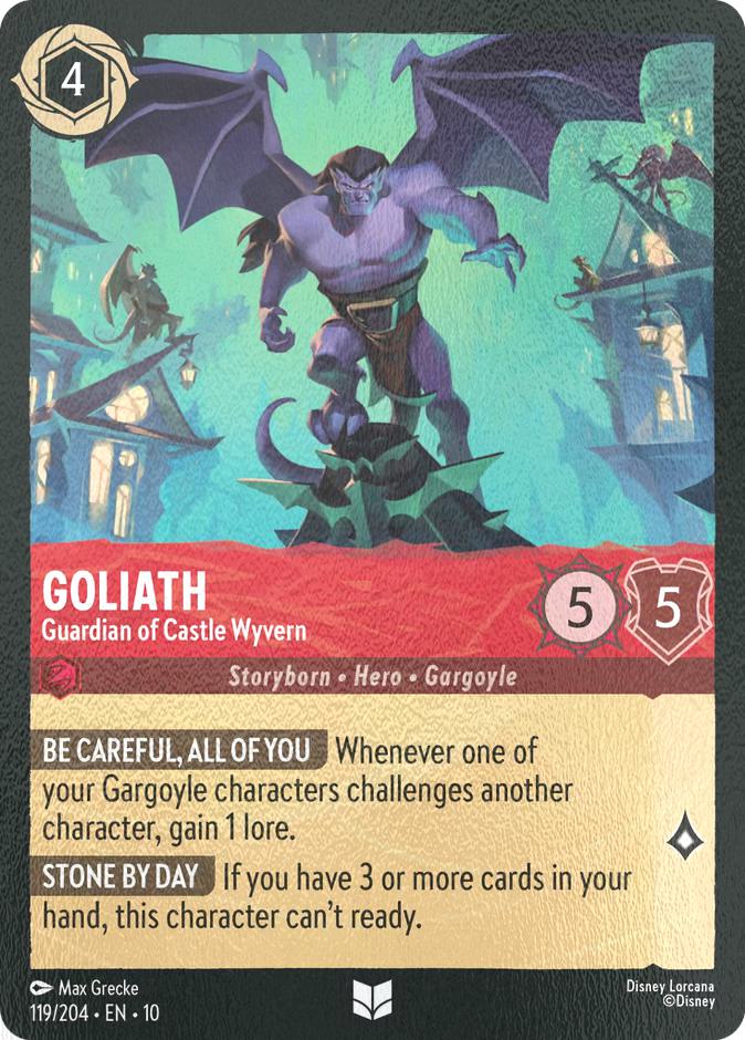 Goliath - Guardian of Castle Wyvern - 119/204 [Whispers in the Well] [Cold Foil]