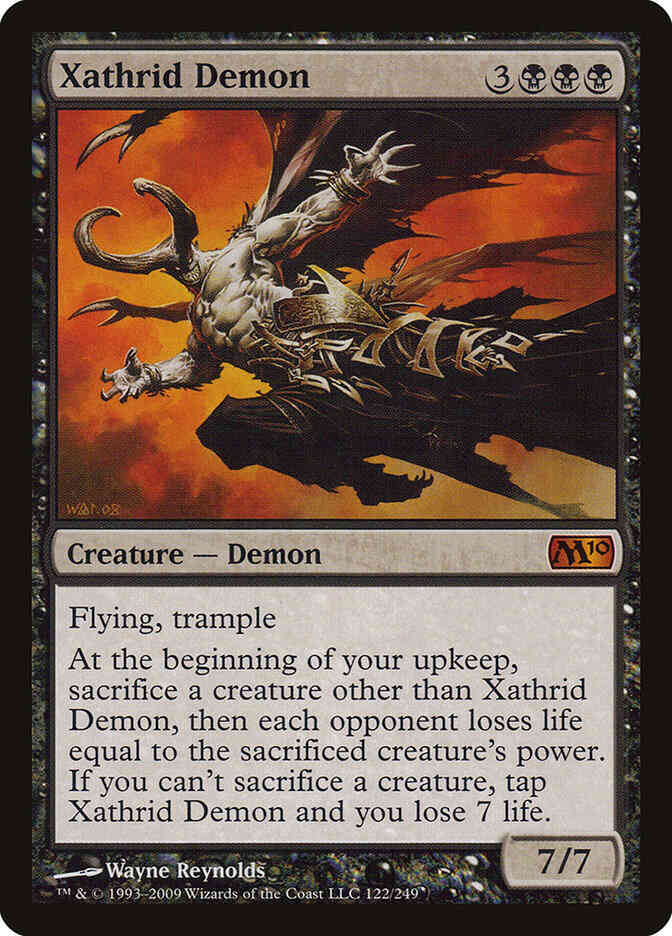 Xathrid Demon [122] [Magic 2010] [Non-Foil]