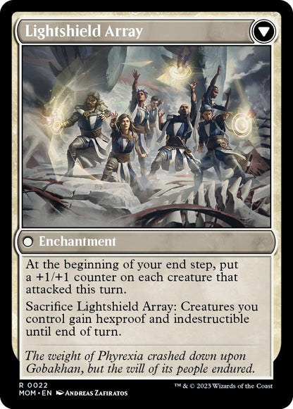 Invasion of Gobakhan // Lightshield Array [22] [March of the Machine] [Non-Foil]
