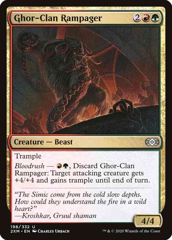 Ghor-Clan Rampager [198] [Double Masters] [Non-Foil]