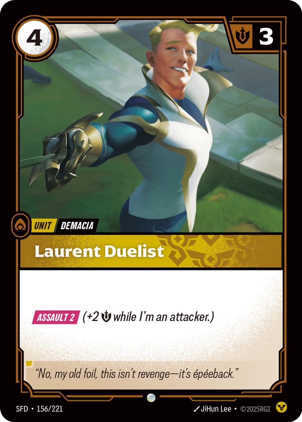 Laurent Duelist - 156/221 [Spiritforged] [Non-Foil]
