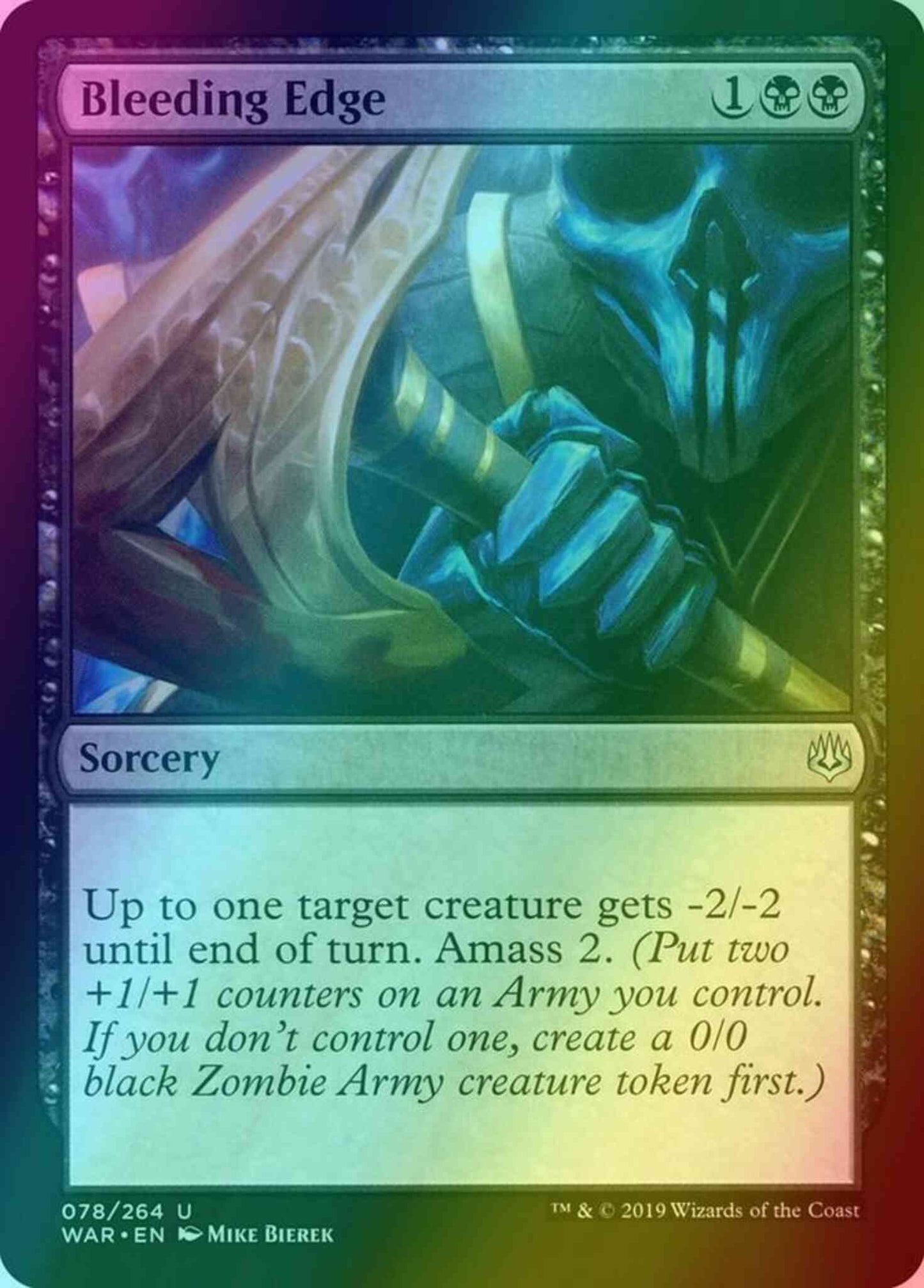 Bleeding Edge [78] [War of the Spark] [Foil]