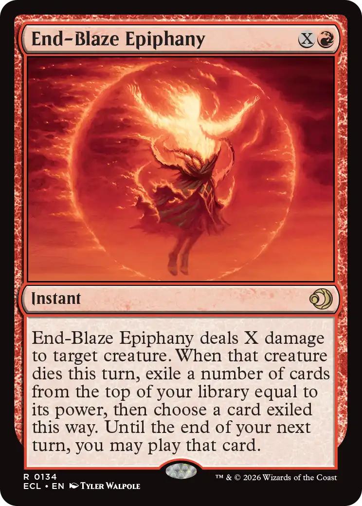 End-Blaze Epiphany [134] [Lorwyn Eclipsed] [Non-Foil]