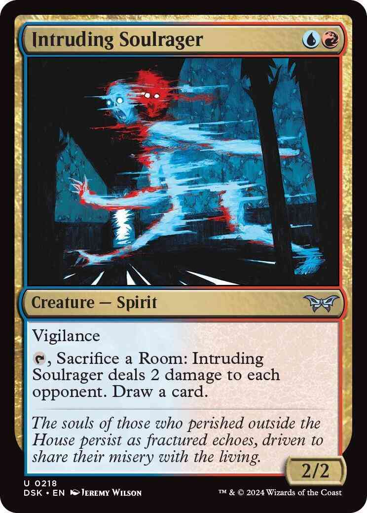 Intruding Soulrager [218] [Duskmourn: House of Horror] [Non-Foil]