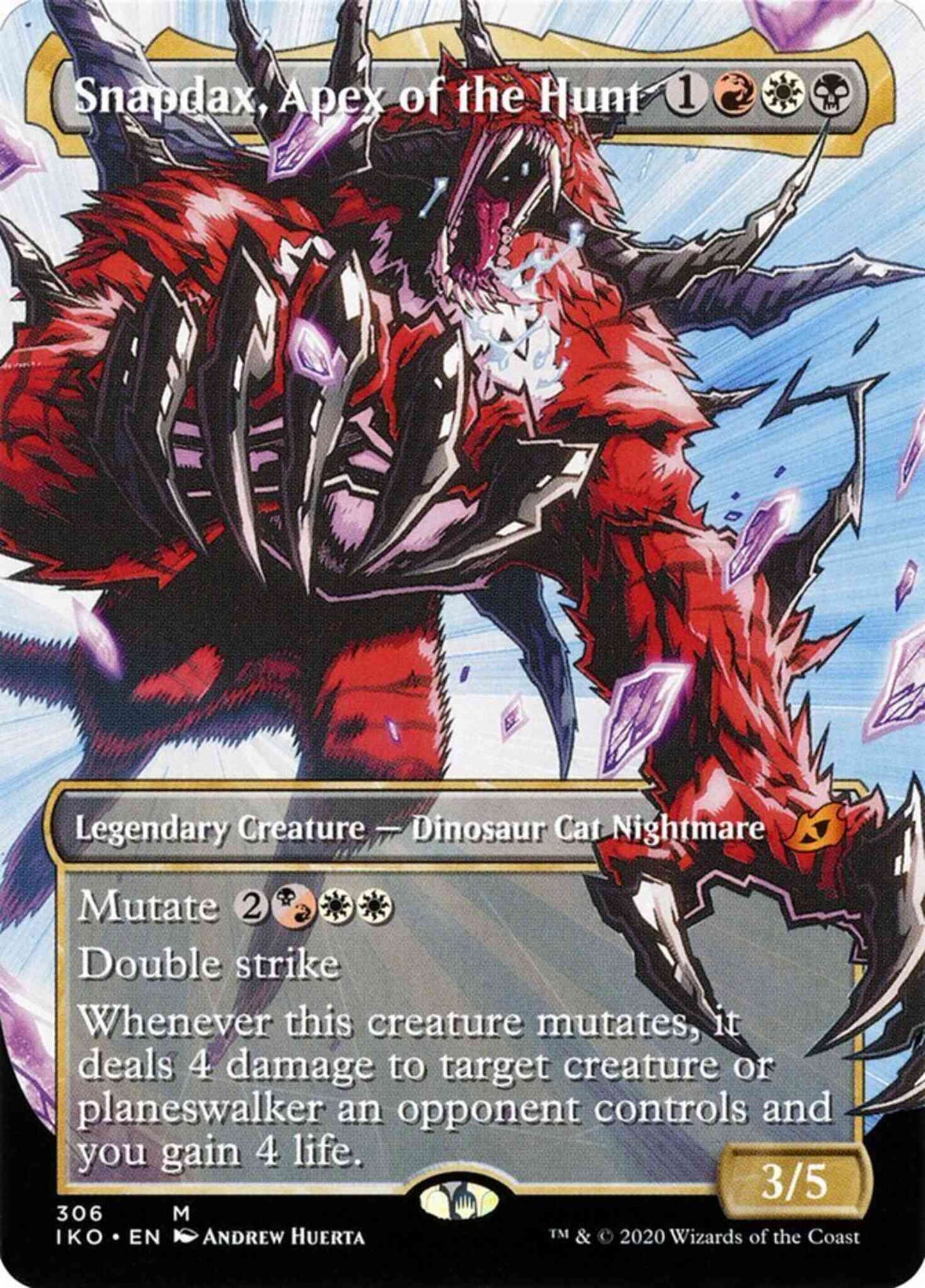 Snapdax, Apex of the Hunt [306] [Alternate Art] [Ikoria: Lair of Behemoths] [Non-Foil]