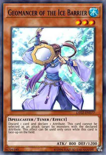Geomancer of the Ice Barrier - HA02-EN047 - Super Rare - 1st Edition