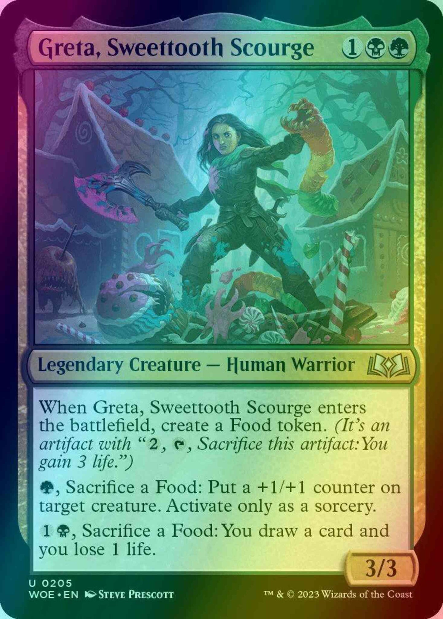 Greta, Sweettooth Scourge [205] [Wilds of Eldraine] [Foil]