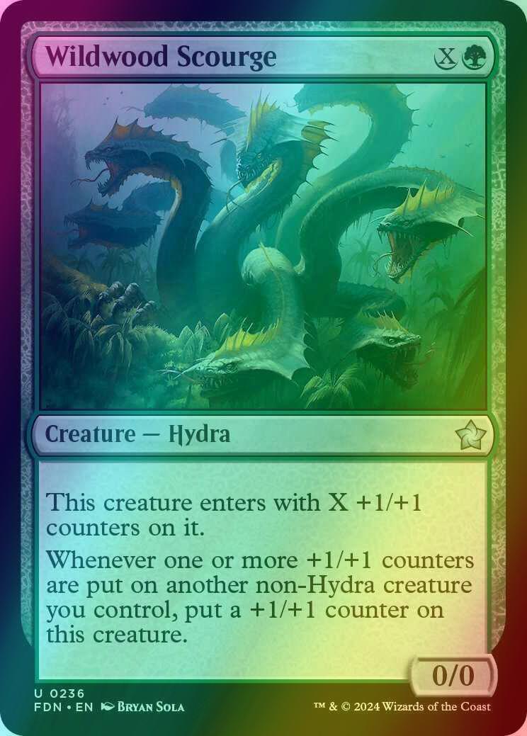 Wildwood Scourge [236] [Foundations] [Foil]