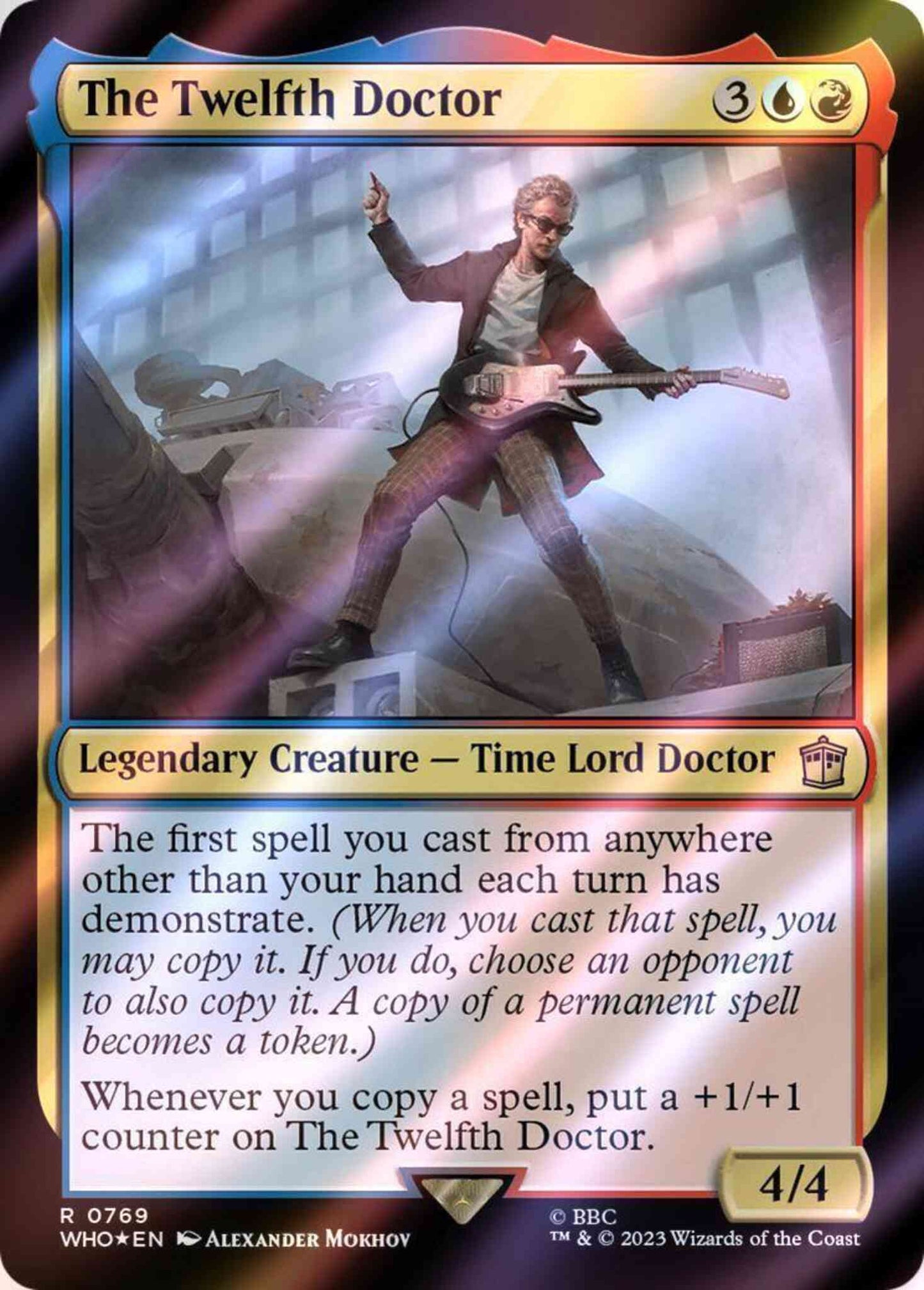 The Twelfth Doctor [769] [Universes Beyond: Doctor Who] [Surge Foil]
