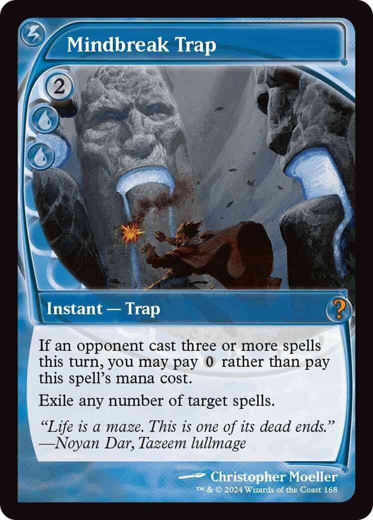 Mindbreak Trap [168] [Future Frame] [Mystery Booster 2] [Foil]