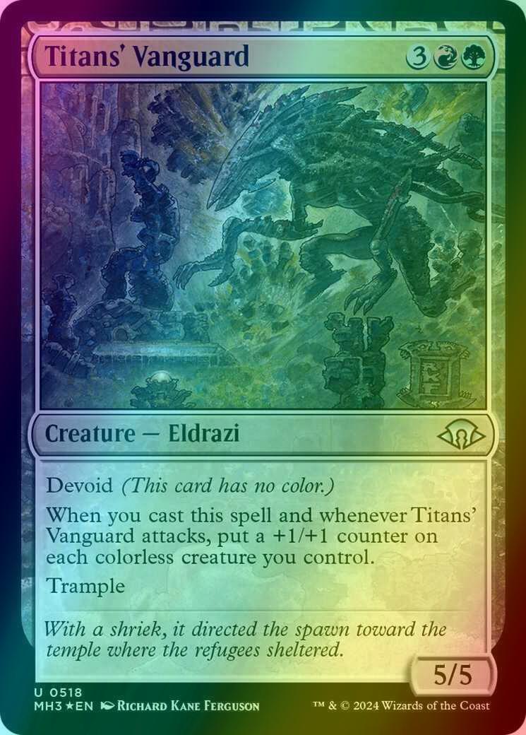 Titans' Vanguard [518] [Modern Horizons 3] [Ripple Foil]